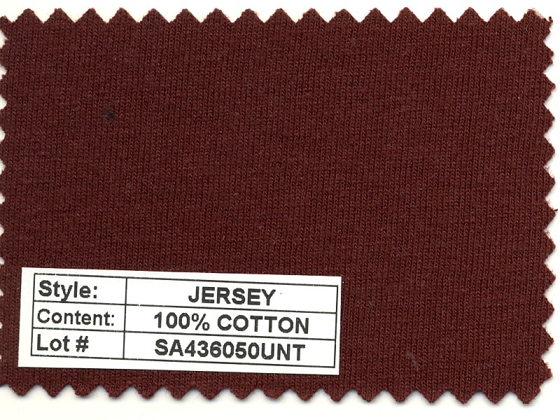 Jersey 100% cotton